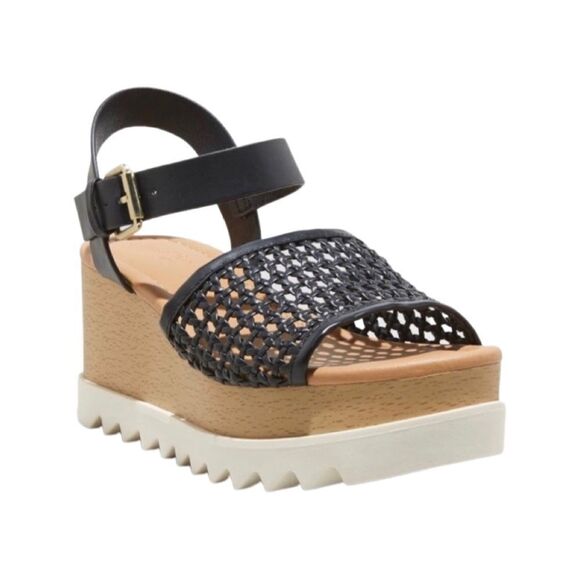 NWB Universal Thread Alba Sandals Black   - Picture 2 of 11